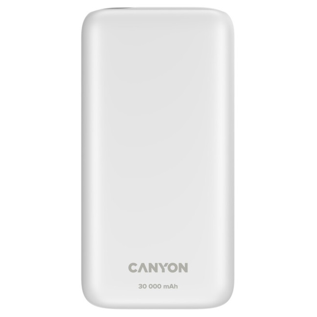 Внешний аккумулятор Canyon PB-301 белый 30000 mAh