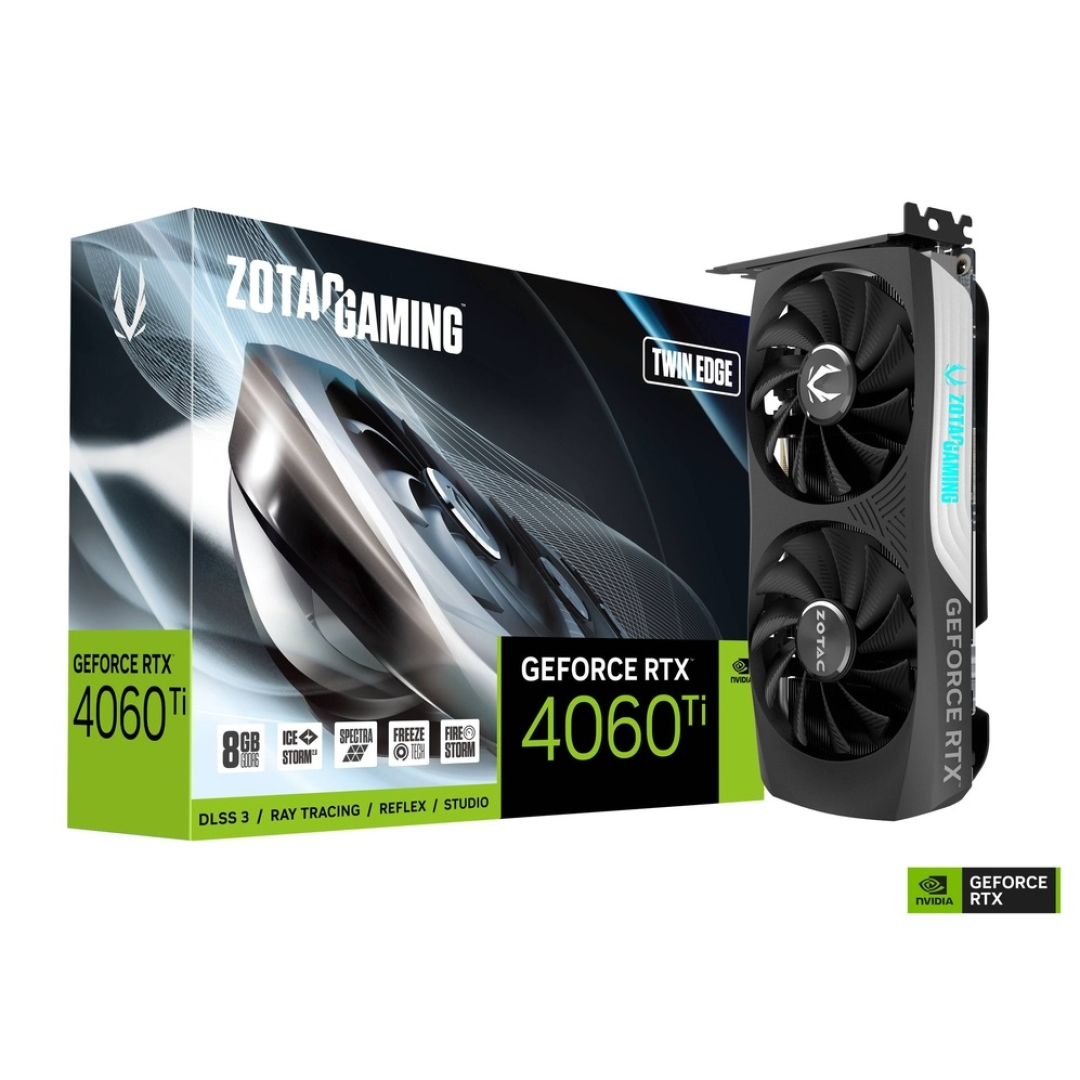 ZOTAC GeForce RTX 4060 Ti 8GB GDDR6 Twin Edge - Videokartasi