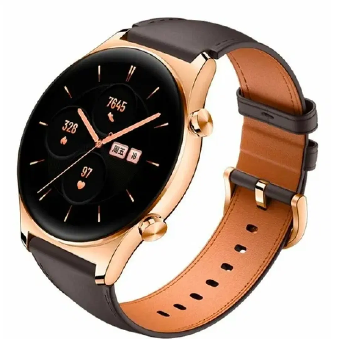 Honor Watch GS 3 koja gold smart soati