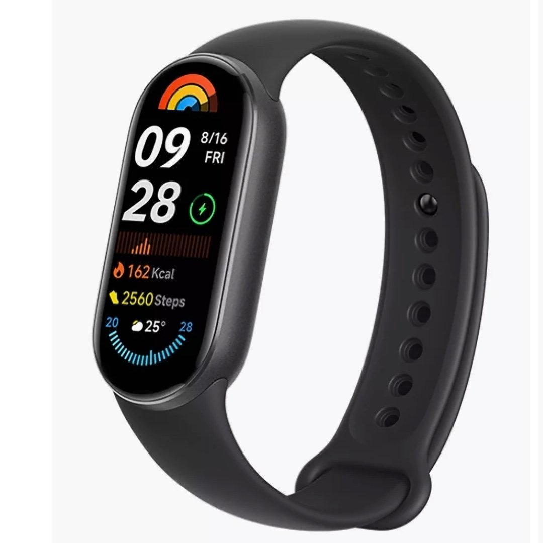 Xiaomi Mi Band 9 (Global) Black smart-brasleti