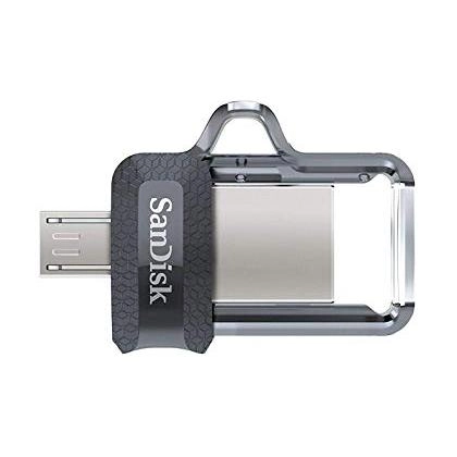 SanDisk Ultra Dual Drive 3.0 OTG 64 GB (kompyuter va smartfonga) USB-fleshkasi