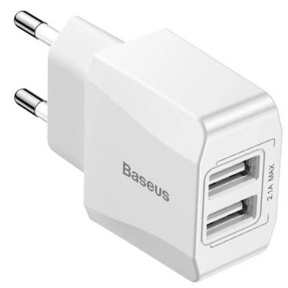 Baseus Mini Dual-U Charger CCALL-MN02 EU quvvatlash uskunasi