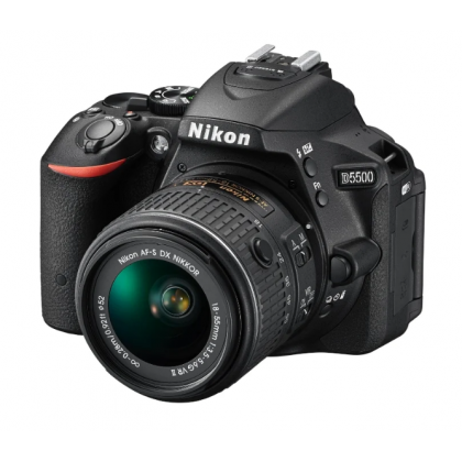 Nikon D5500 Kit 18-55mm Wi-Fi ko‘zguli fotoapparati