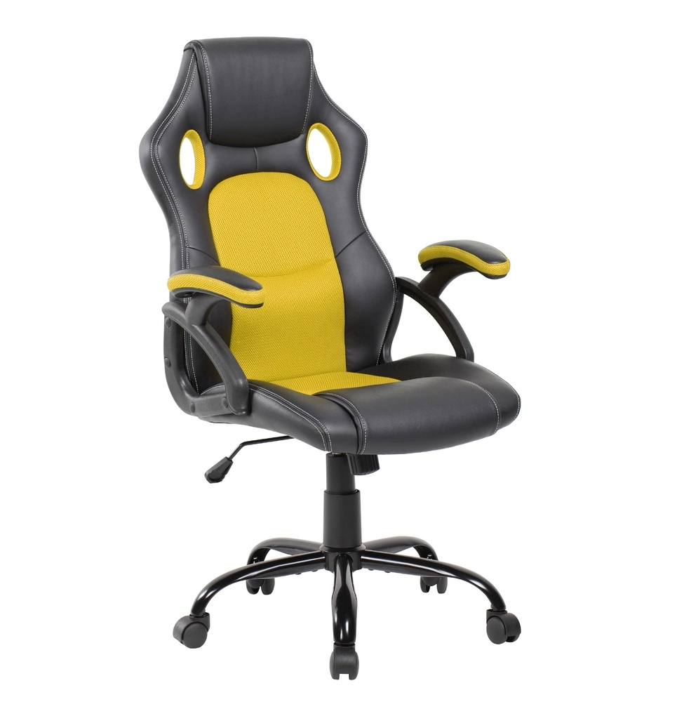 Спортивное кресло ROCCO 9528 желтый