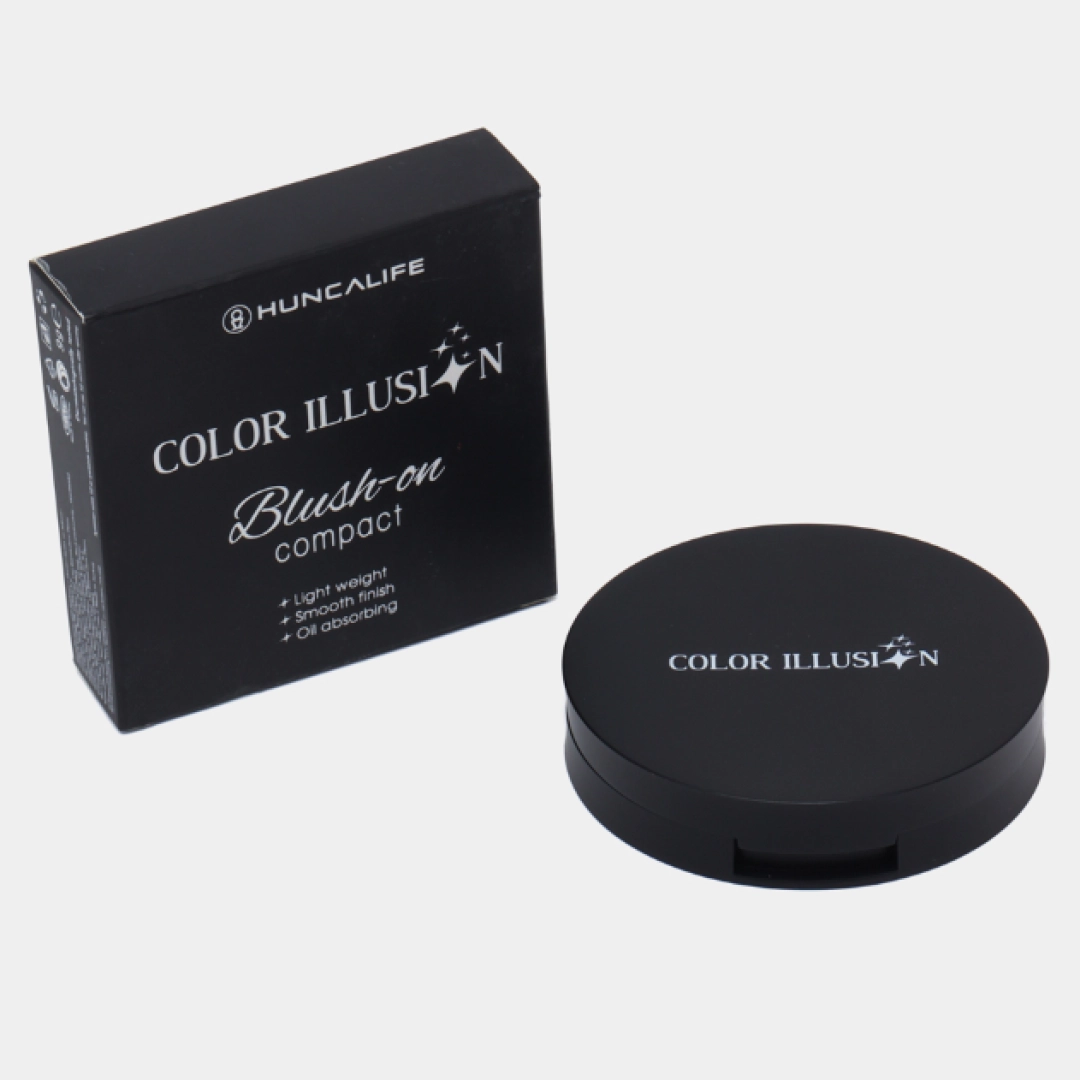 Hunca Colour Illusion Blusher - Coral rumyanasi