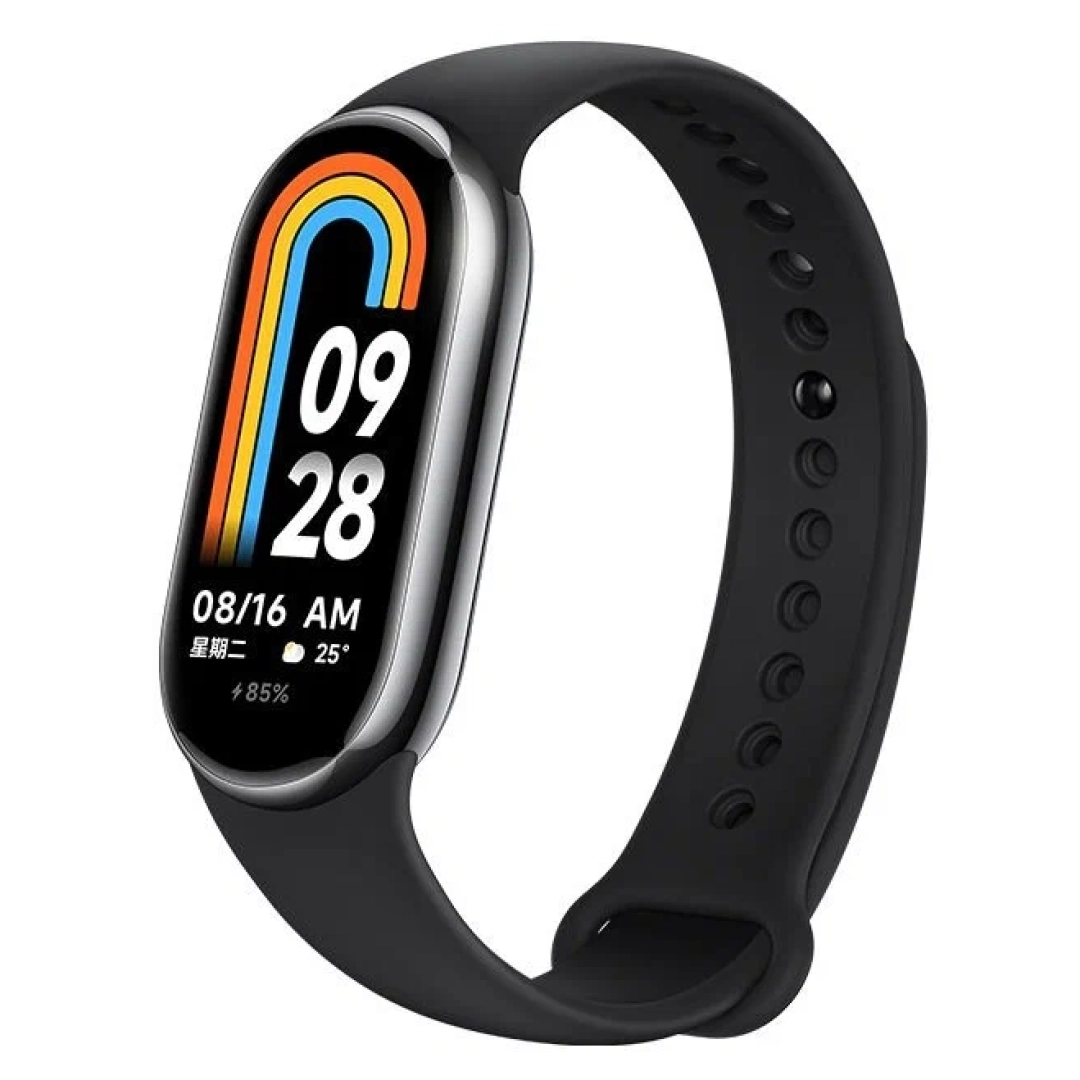 Xiaomi Mi Band 8 (Global) Qora smart-brasleti. BESTSELLER!