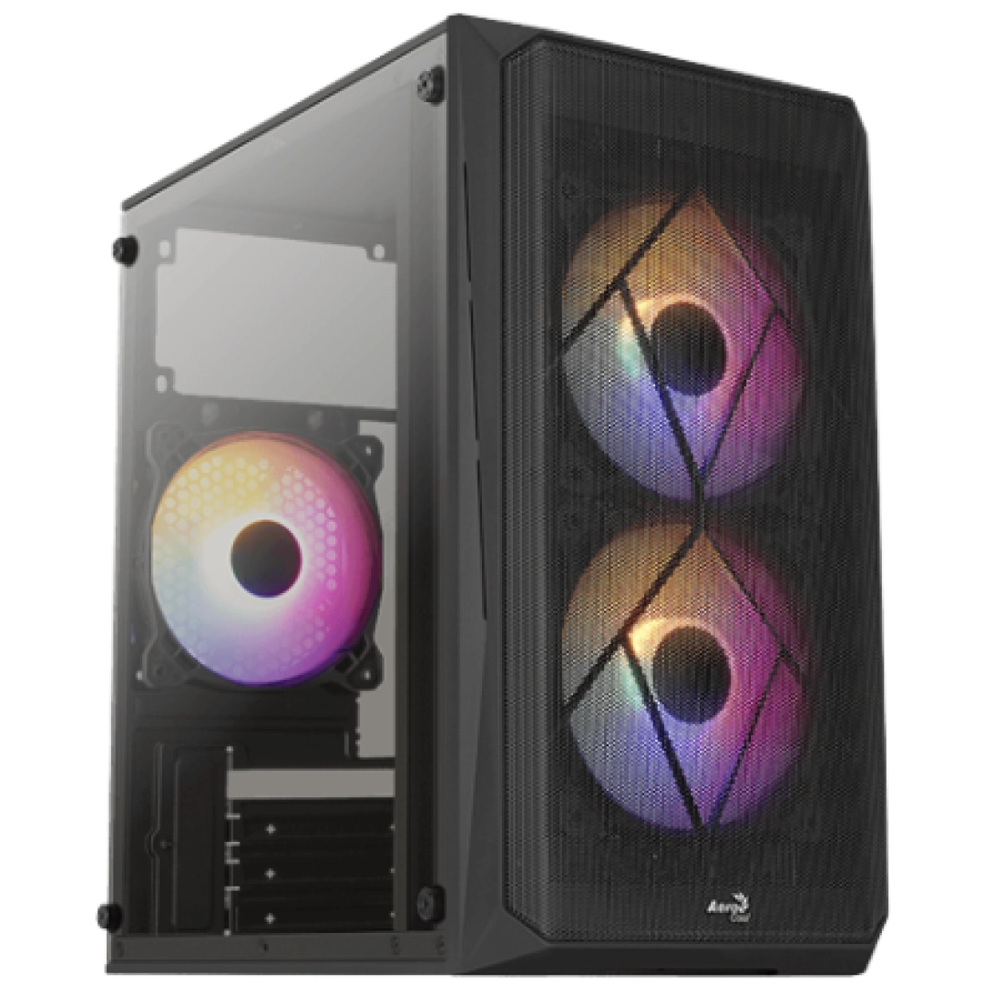 Aerocool cs 107 a bk v1. Корпус AEROCOOL CS-107. MATX AEROCOOL CS-107-A-BK-v2, Mini-Tower.