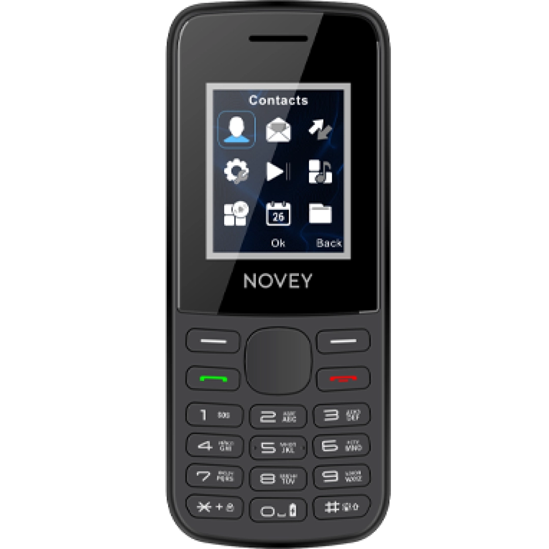 Novey C10 qora rangli telefoni