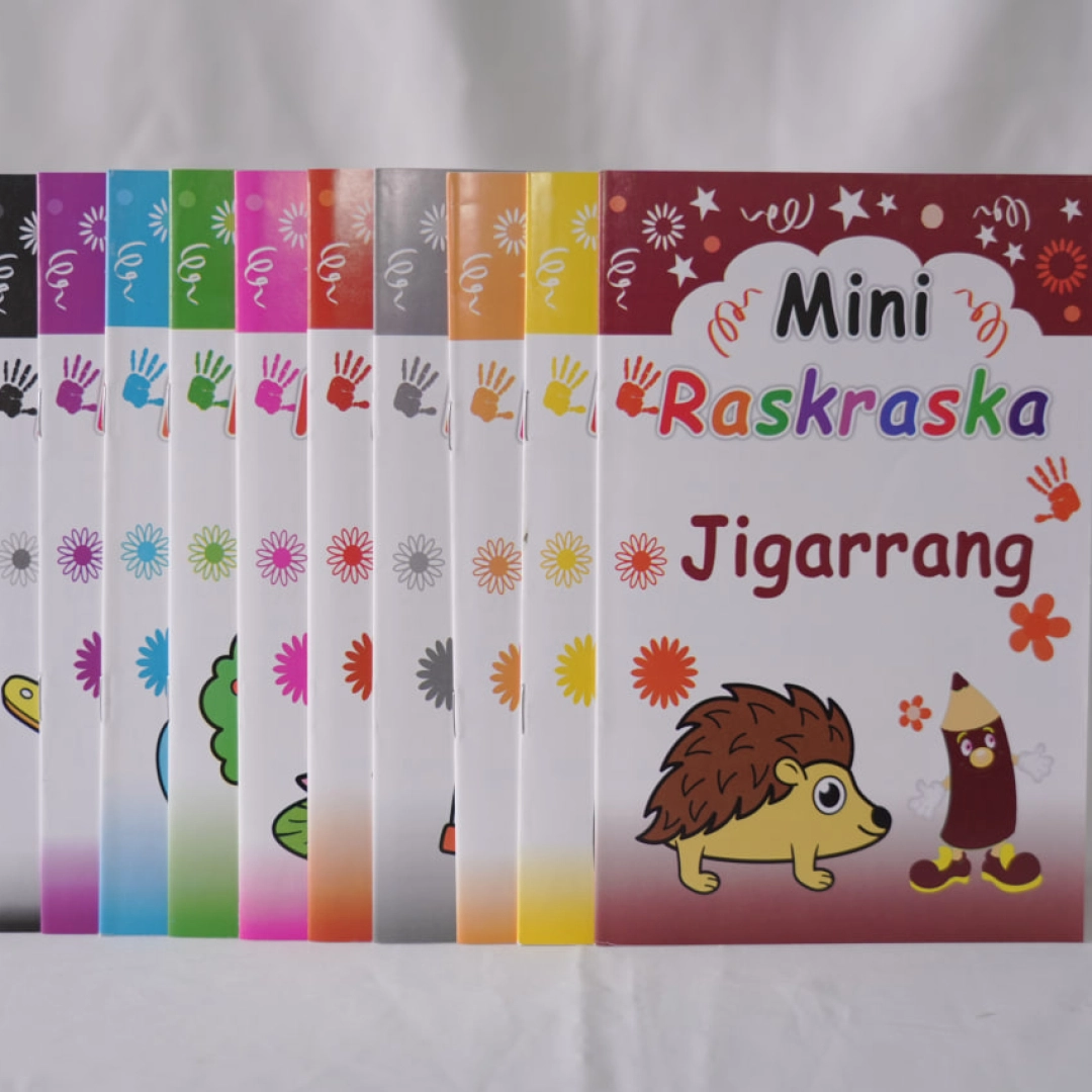 Mini raskraska 10 xil rang (10 ta kitob) ASAXIYdan xarid qilish ...