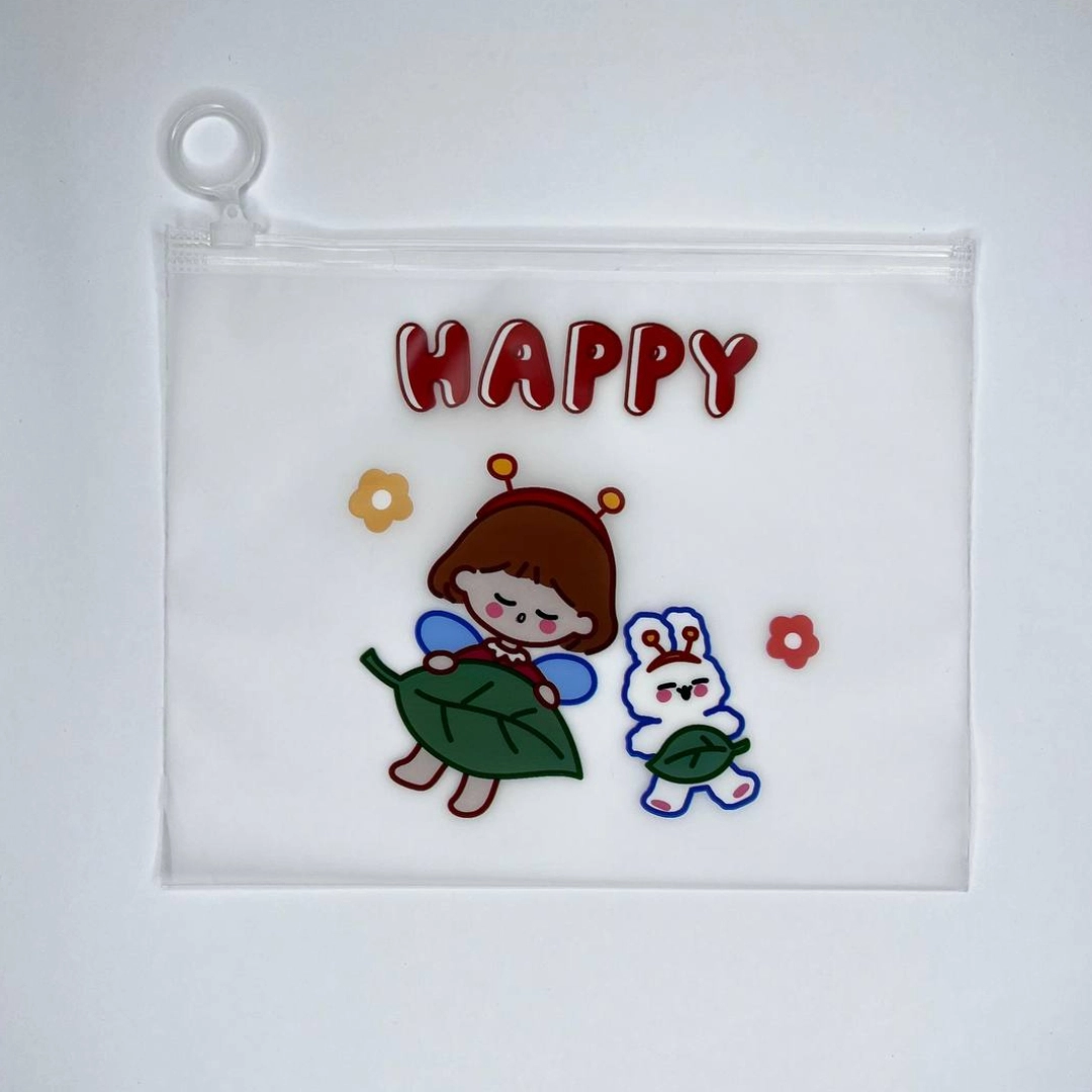 "Happy" A5 kantselyariya papkasi, rasmli, plastik