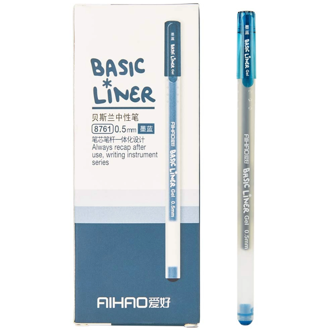Basic liner gelli ruchkasi (ko'k, dona)
