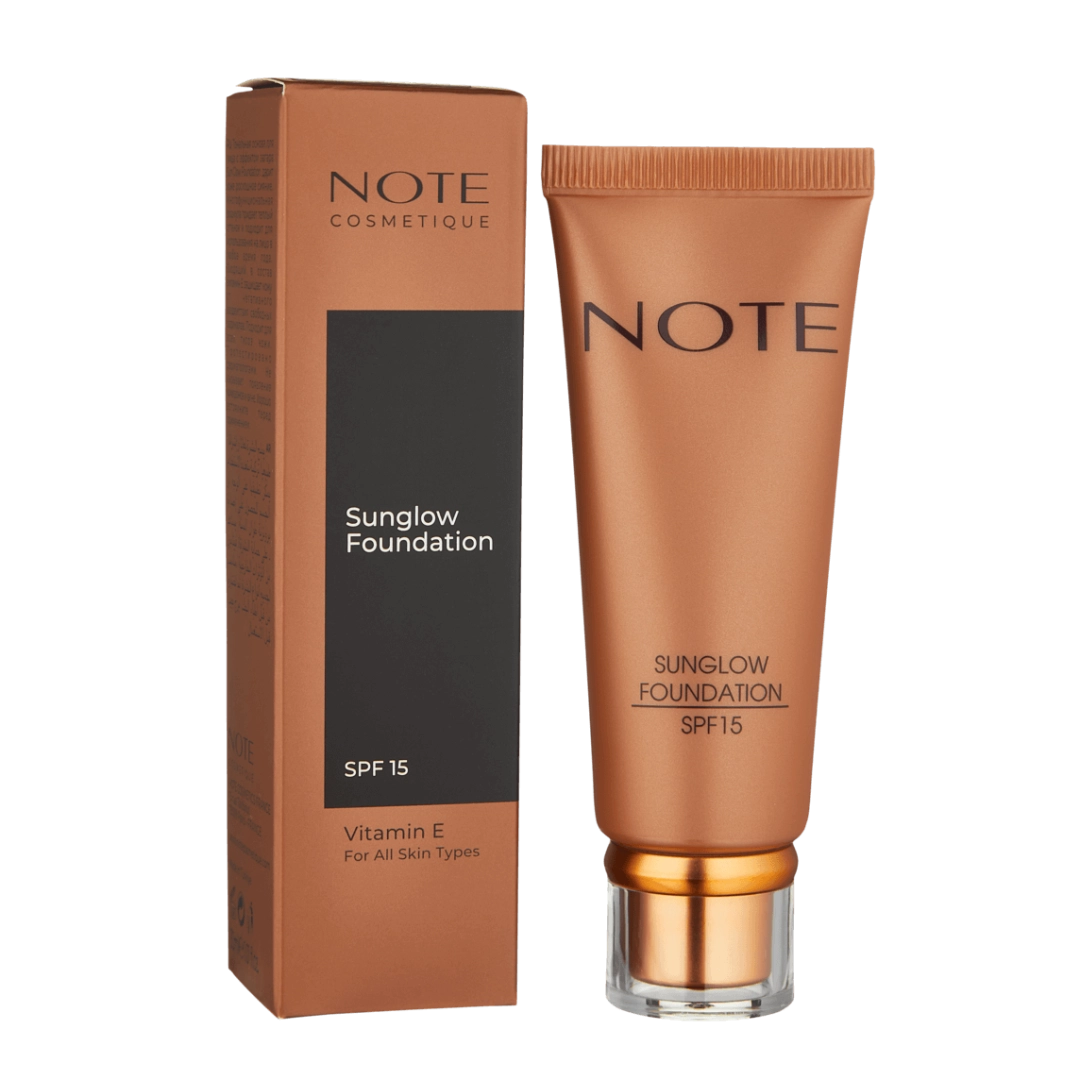 Tonal kremi NOTE SUN GLOW FOUNDATION 30 (30 ml)