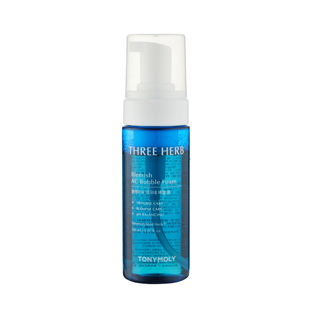 YUZ YUVISH PENKASI Three-Herb Blemish Bubble Foam