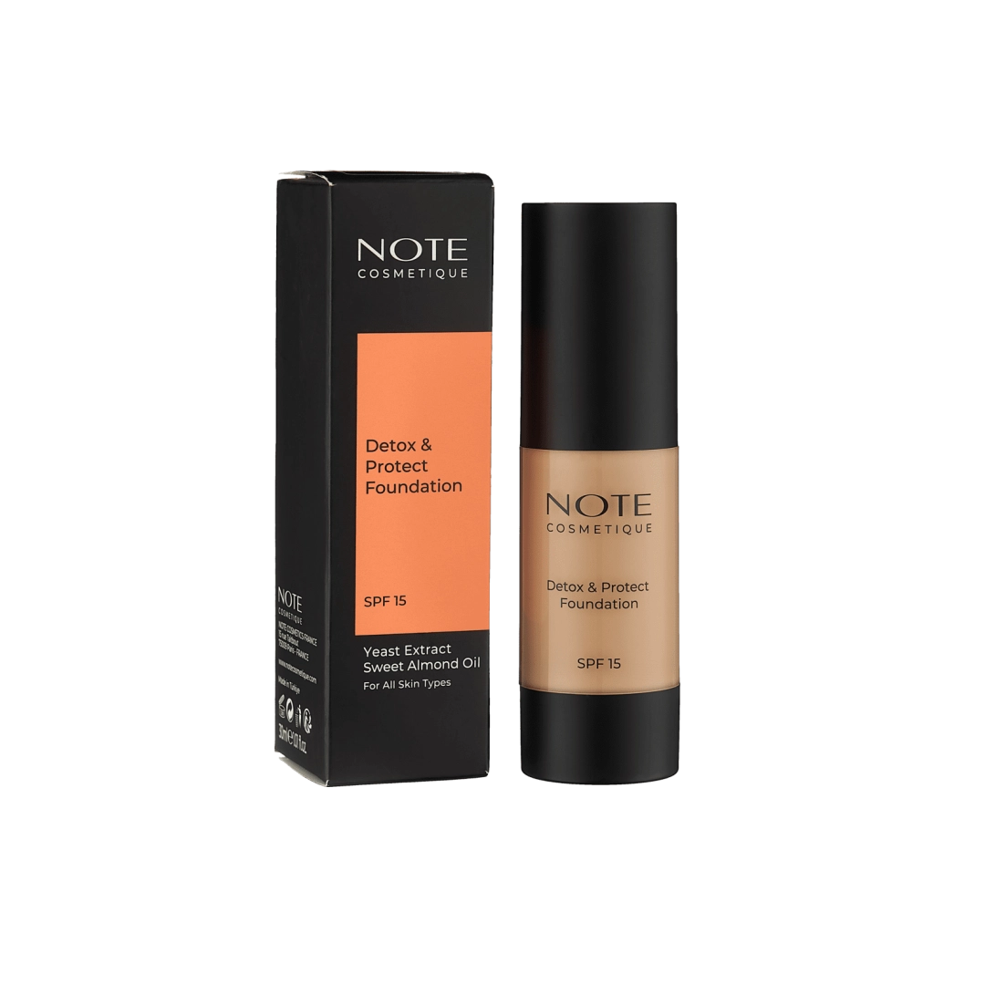 Tonal krem NOTE DETOX AND PROTECT FOUNDATION 116 SPF15 (30 ml)