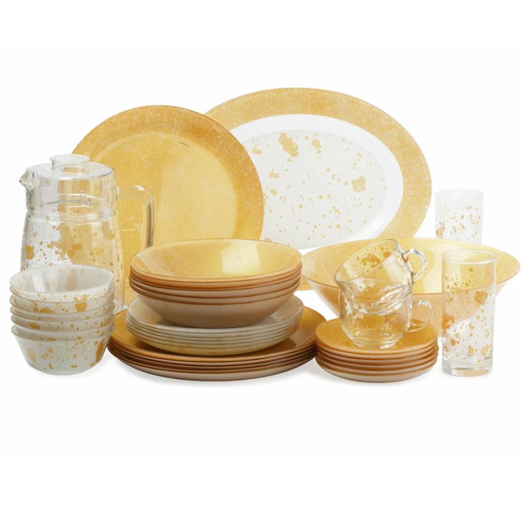 Simply Mon'D'Or Gold & White