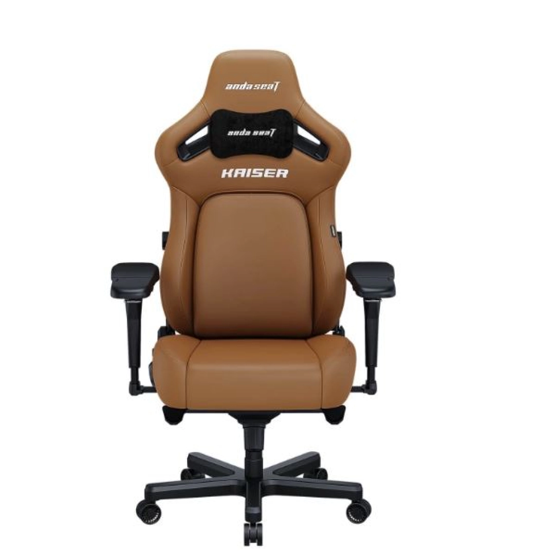 Anda Seat Kaiser 4 Size L Brown Premium PVC o‘yin kreslosi (AD12YDDC-L-20-K-PV/C)