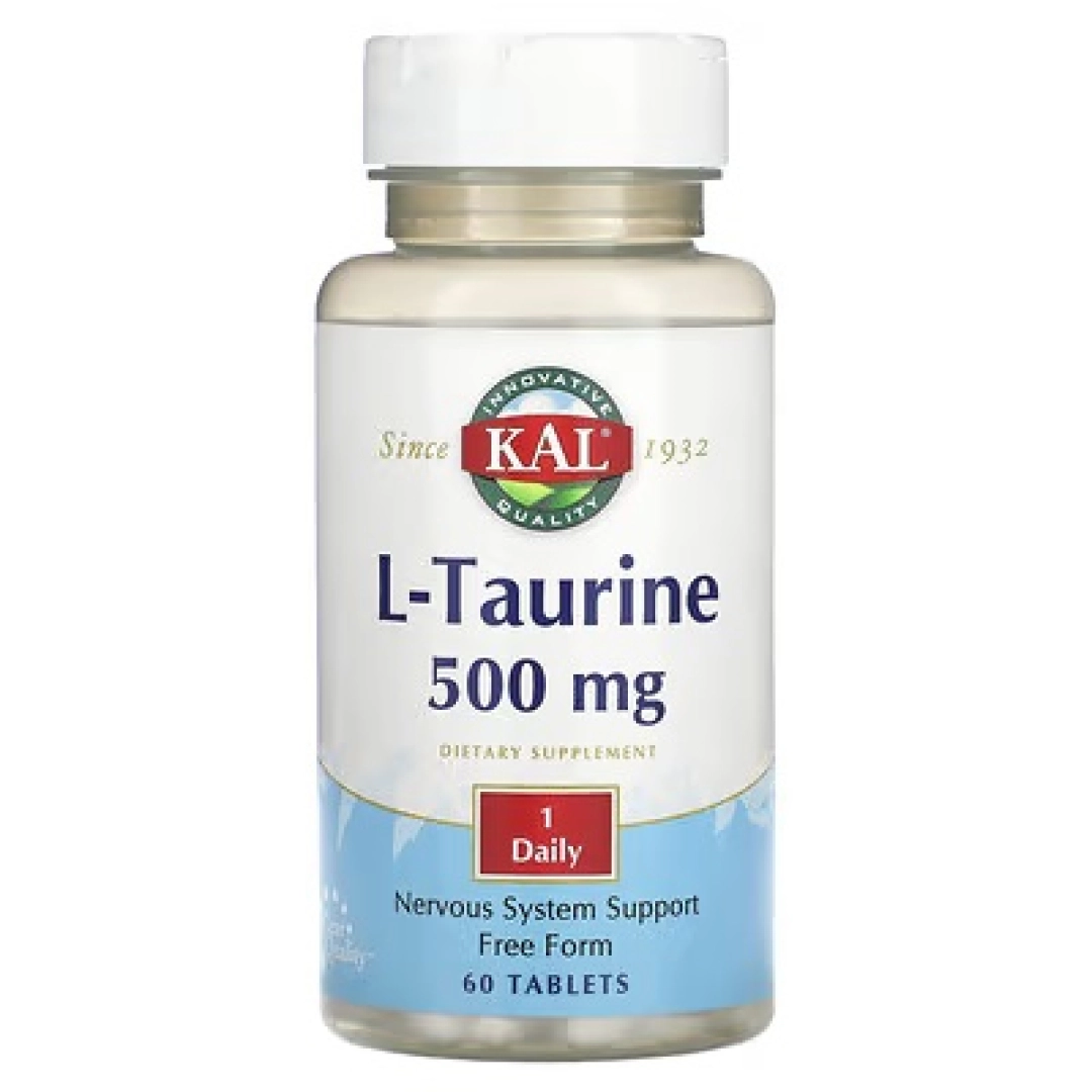 KAL, L-Taurin, 500 mg, 60 tabletka (79459)