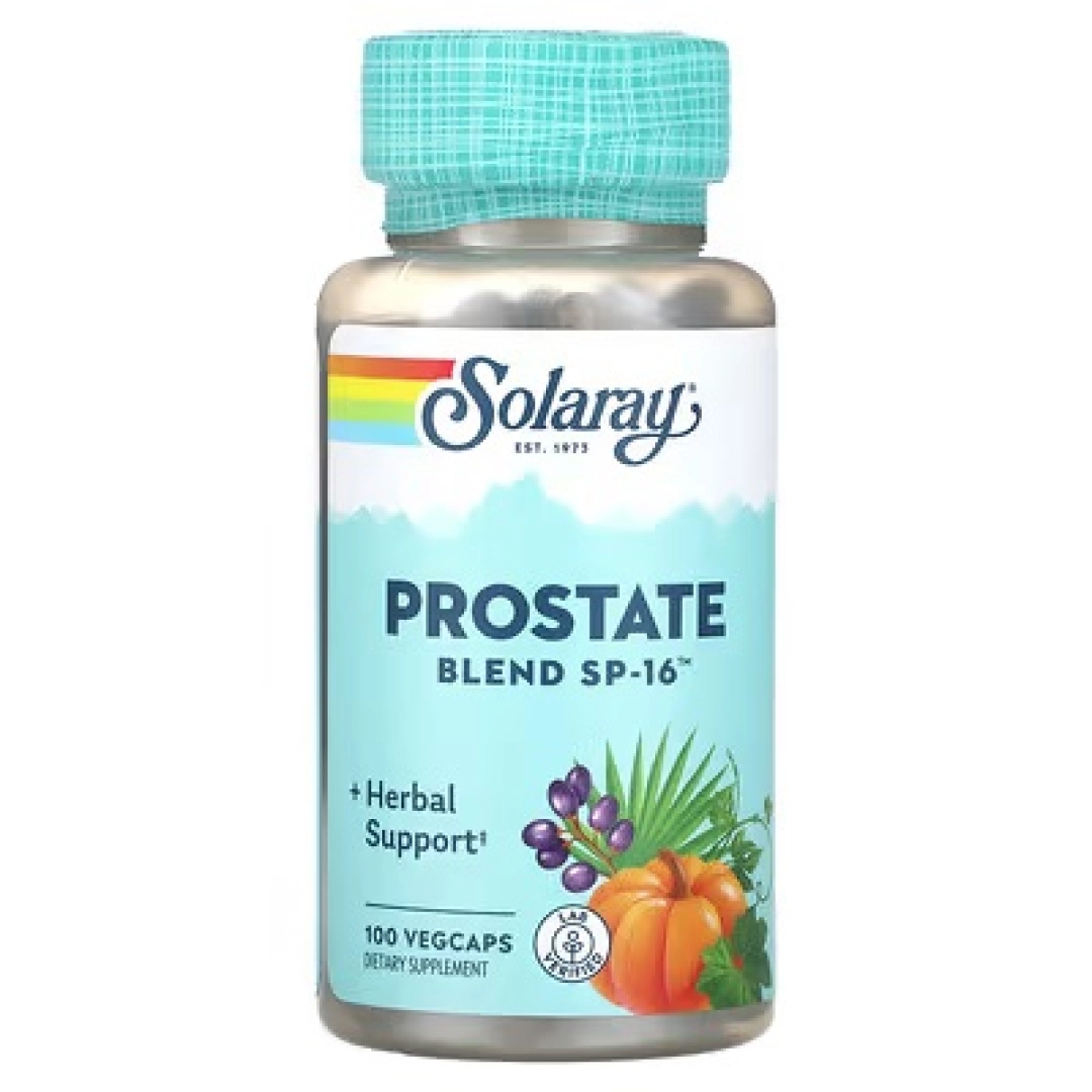 Solaray, SP-16, Prostata sog‘ligi uchun aralashma, 100 VegCaps kapsulasi (02160)