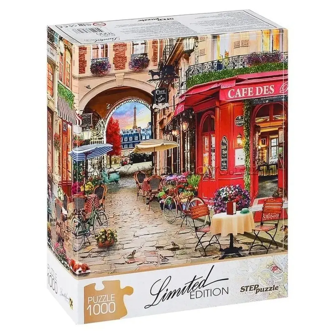 Пазлы Step Puzzle Cafe fe Paris 1000