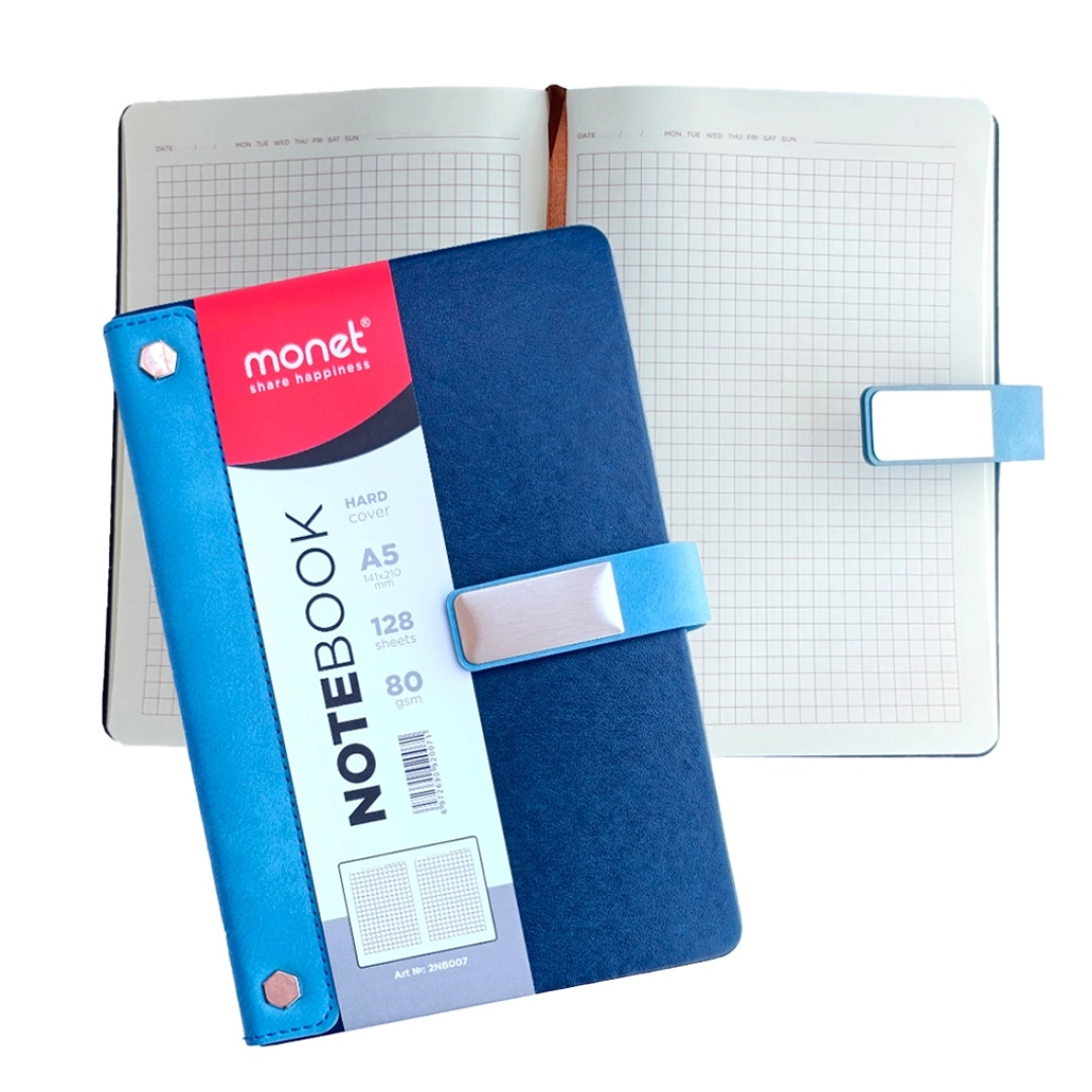 Monet yon daftari, A5 format, katak, 128 sahifa 80gsm 2NB007 (1/64)