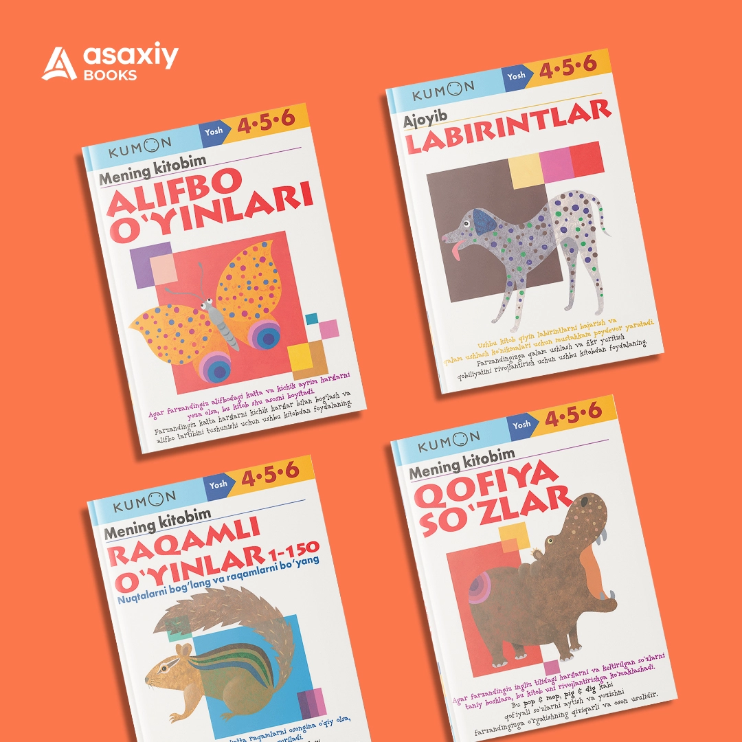 Mening kitobim to'plami (4 ta kitob)