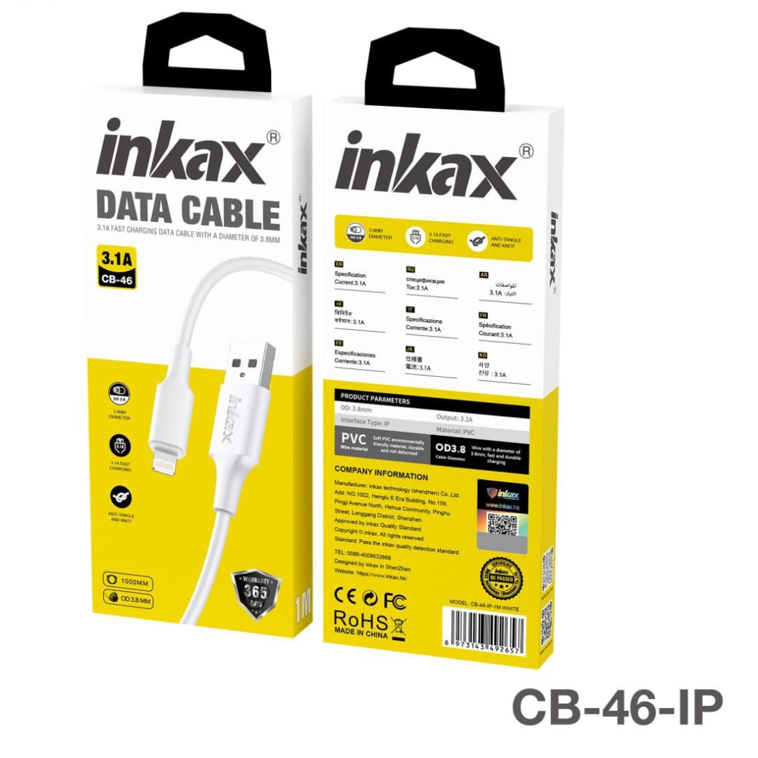 Zaryadlash kabeli Inkax CB-46 Lighting 1m