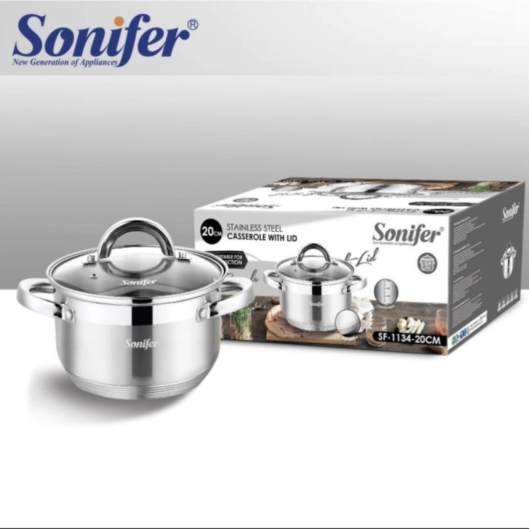 Sonifer SF-1134-20CM pishiruvchi kastryuli