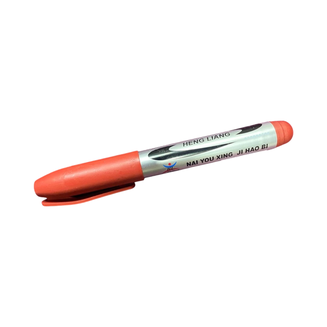 Marker HL-2004, 1 dona, 1 mm, qizil