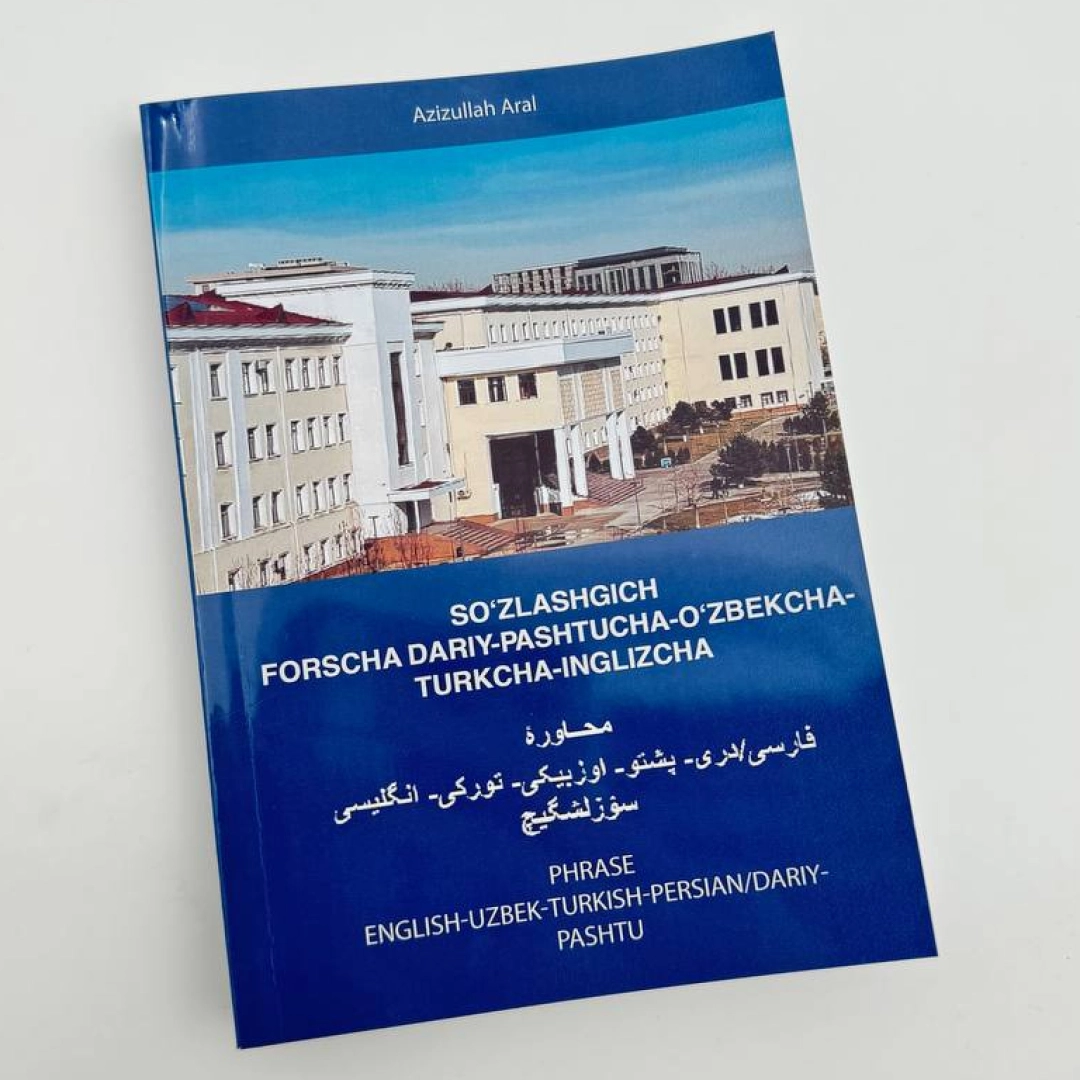Azizullah Aral. So'zlashgich forscha dariy-pashtucha-o'zbekcha-turkcha-inglizcha