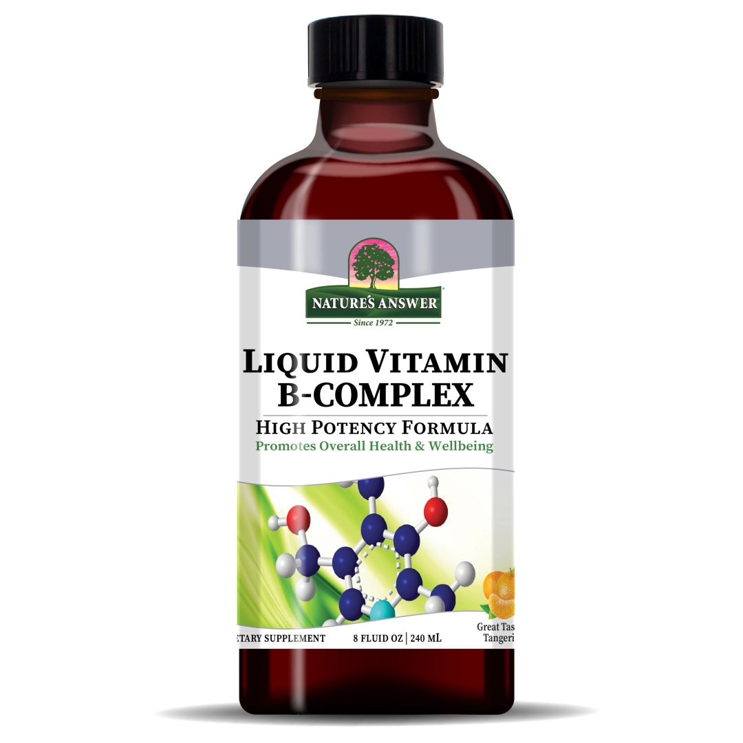 Nature's Answer Suyuq B guruhi vitaminlari kompleksi, 8 untsiya 240 ml (26105)