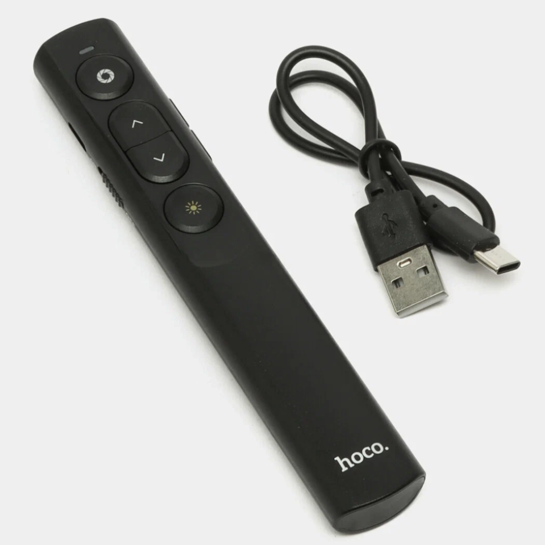 Hoco GM200 Presenter (Black) lazerli ko‘rsatgichi