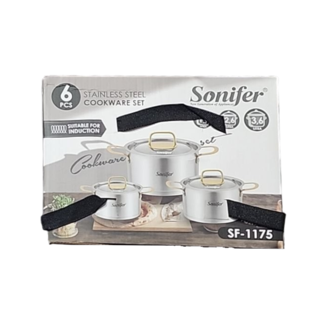 Sonifer SF-1175 kostryulkalar to'plami