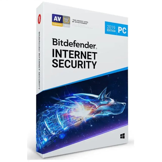 Bitdefender Internet Security 1 yilga 3ta kompyuterga internet tahdidlardan himoya uchun litsenziya
