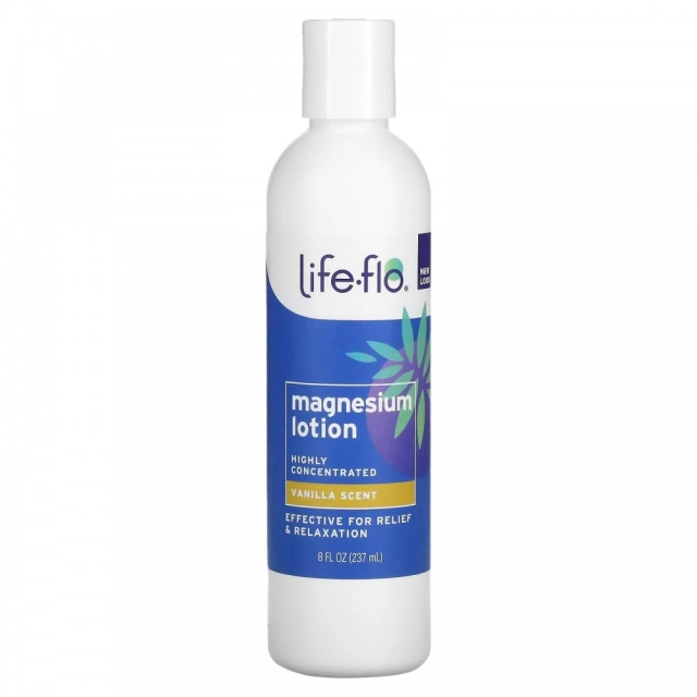 Life-flo Magniyli Losyon, Vanil hidli, 237 ml (82728)