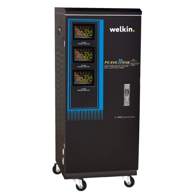 Polga qo‘yiladigan stabillizator Welkin 380V 30.000 VA