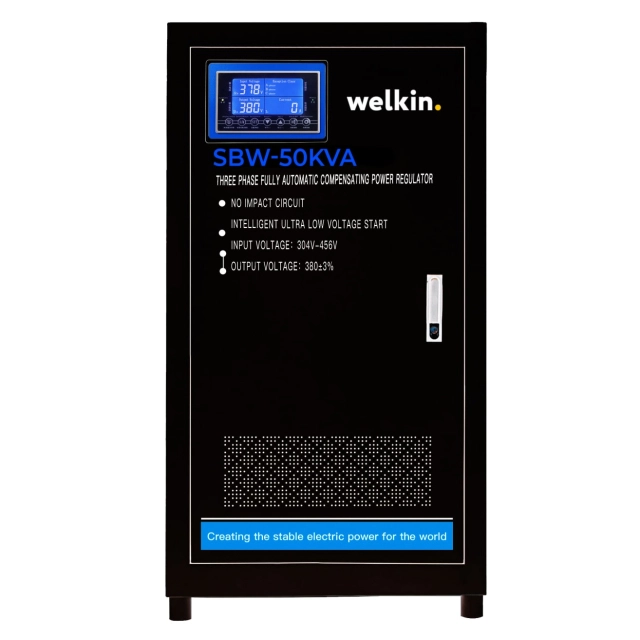 Polga qo‘yiladigan stabillizator Welkin 380V 50.000 VA