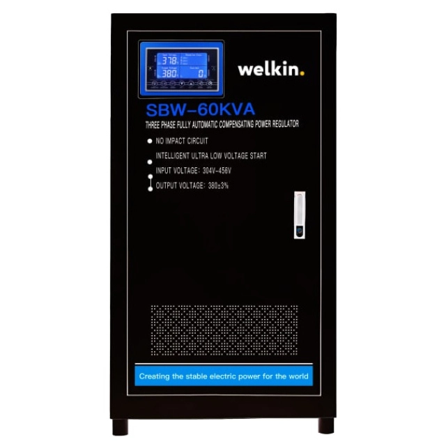 Polga qo‘yiladigan stabillizator Welkin 380V 60.000 VA