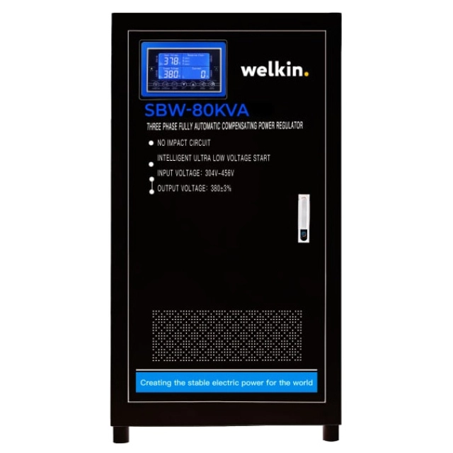 Polga qo‘yiladigan stabillizator Welkin 380V 80.000 VA