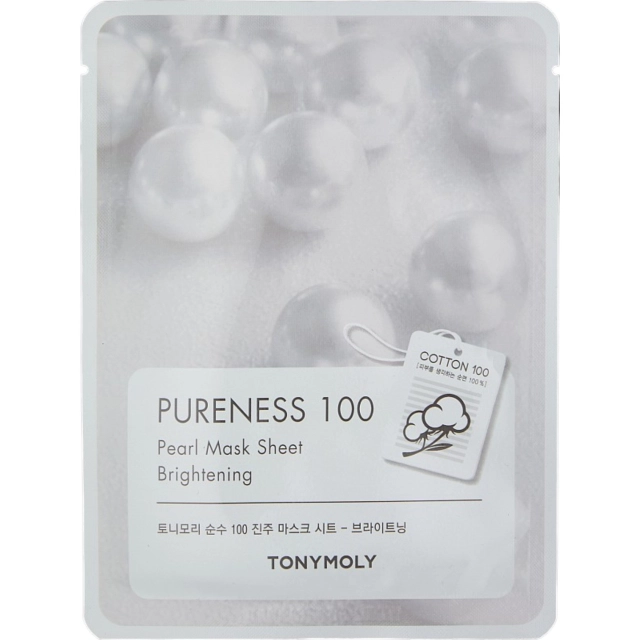 Yuz uchun matoli niqob PURENESS 100 PEARL MASK SHEET 21ml