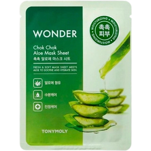 Yuz uchun niqob WOND CHOK CHOERK ALOE MASK SHEET 22 gr