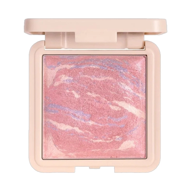 Pushti aura rangidagi marmarsimon rumyana NOTE MARBLE BAKED BLUSHER 03 PINK AURA