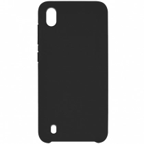 Чехол Silicone cover для Samsung Galaxy A10, черный