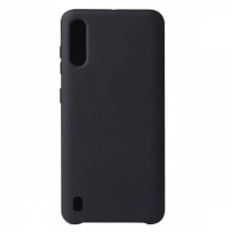 Чехол Silicone cover для Samsung Galaxy A01, черный купить