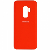  Чехол Silicone cover для Samsung Galaxy S9, оранжевый купить
