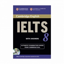 Cambridge IELTS 8 with answers (+CD) ▷ купить в ASAXIY: цены, характеристики, отзывы