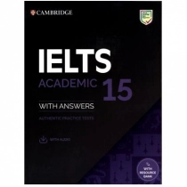 Cambridge Ielts 15 with answers (+CD) ▷ купить в ASAXIY: цены, характеристики, отзывы