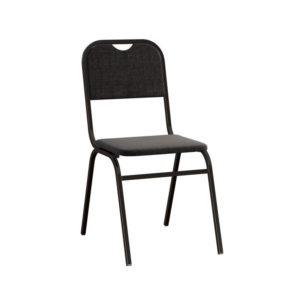 Turon стул чёрный ткань (4шт) купить