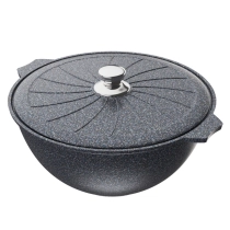 "Granit" turkumidan metall qopqoqli, 10l «Mechta» palov qozoni granit kulrang ▷ ASAXIYdan xarid qilish: narxlar, xususiyatlar, izohlar