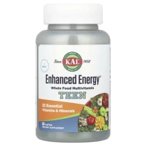 KAL, Enhanced Energy®, multivitamin qo'shimchasi o'smirlar uchun, 60 ta o'simlik tabletkalar (74810) ▷ ASAXIYdan xarid qilish: narxlar, xususiyatlar, izohlar