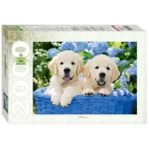 Пазлы Puzzle Animal collection Щенята в корзине 2000 ▷ купить в ASAXIY: цены, характеристики, отзывы